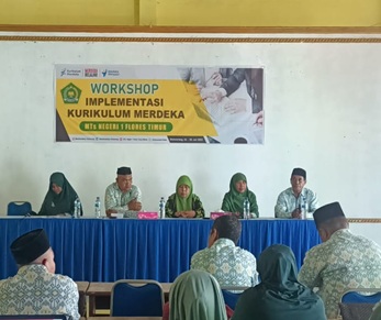 Foto - MTsN 1 Flotim Gelar Workshop Implementasi Kurikulum Merdeka